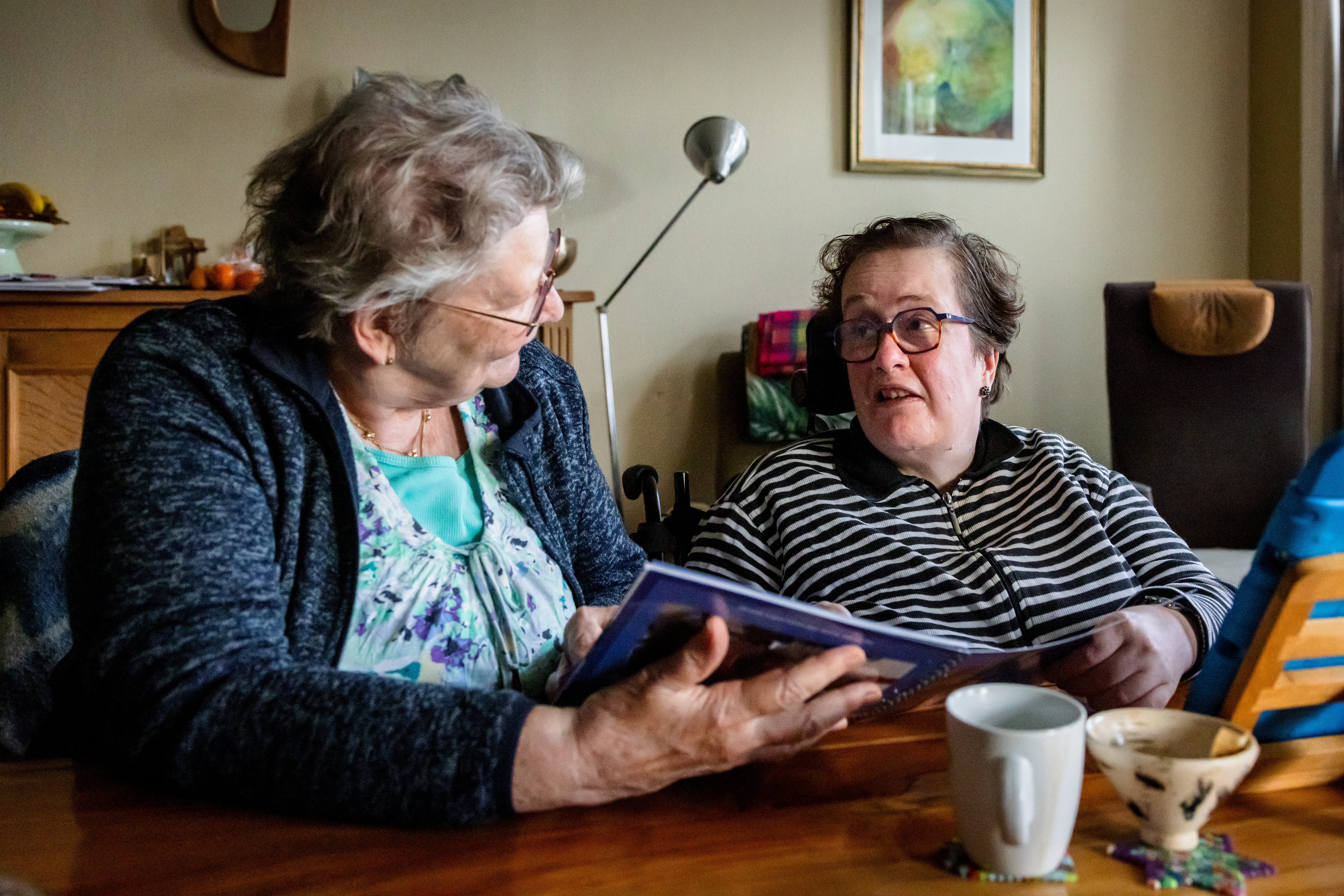 Ria met haar dochter