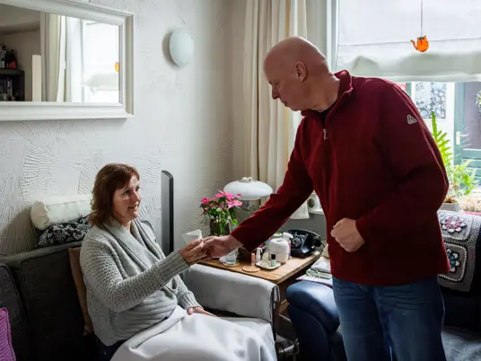 Boy met zijn vrouw Cindy