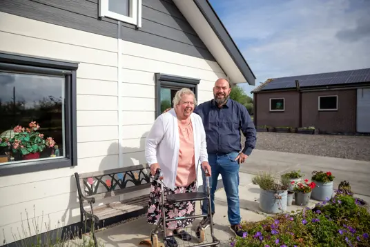 Voor de mantelzorgwoning